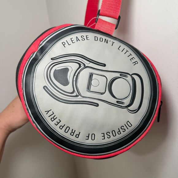 1999 Coca Cola Coke Can Cooler Bag With Straps -‎ 12" x 8" New Old Stock - Picture 3 of 10